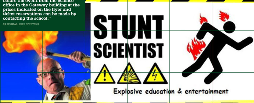 10 April - Dr Bunhead Stunt Scientist