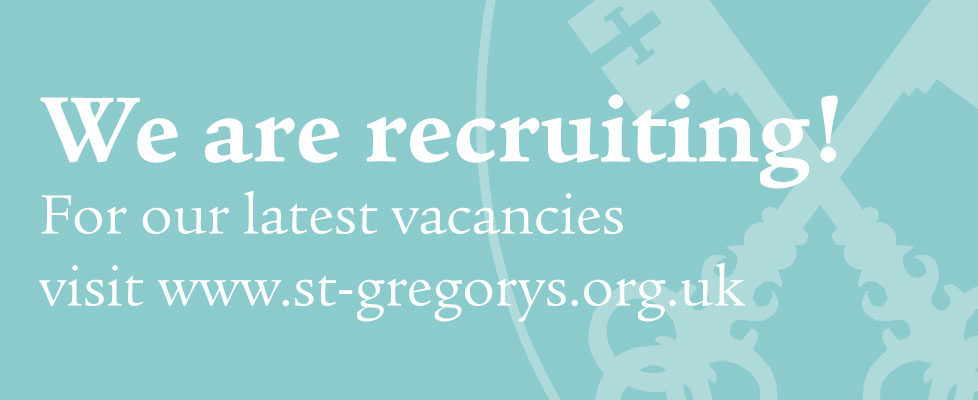 St Gregorys Recruitment Thumbnail