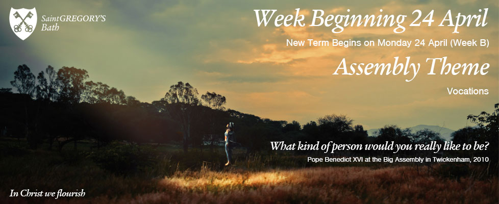 Week Beginning 24 April - Week B