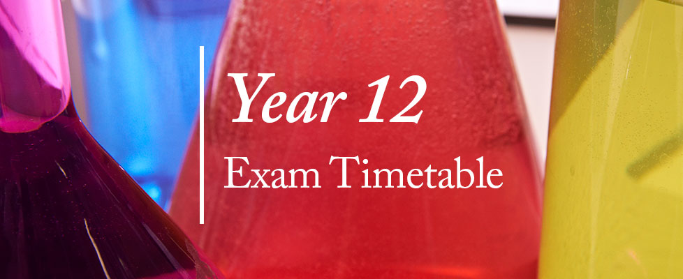 Year-12-Exam-Timetable